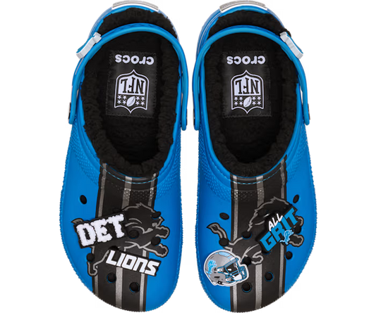 Crocs NFL Detroit Lions Classic Lined Clog ALT100