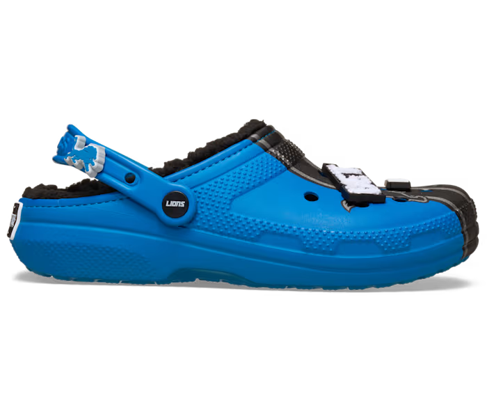 Crocs NFL Detroit Lions Classic Lined Clog ALT120
