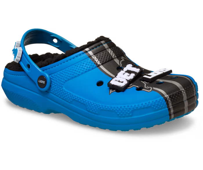Crocs NFL Detroit Lions Classic Lined Clog ALT140