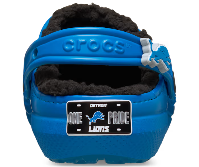 Crocs NFL Detroit Lions Classic Lined Clog ALT160