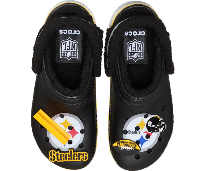 Crocs NFL Pittsburgh Steelers Classic Lined Clog ALT100