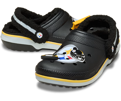 Crocs NFL Pittsburgh Steelers Classic Lined Clog ALT110