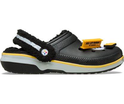 Crocs NFL Pittsburgh Steelers Classic Lined Clog ALT120