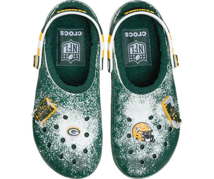 Crocs NFL Green Bay Packers Classic Lined Clog ALT100