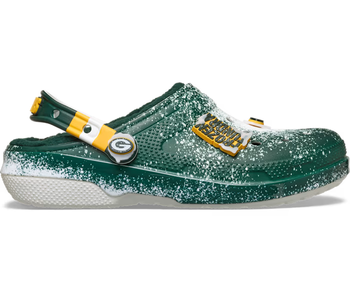 Crocs NFL Green Bay Packers Classic Lined Clog ALT120