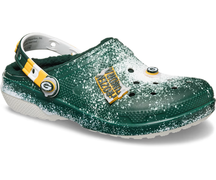 Crocs NFL Green Bay Packers Classic Lined Clog ALT140