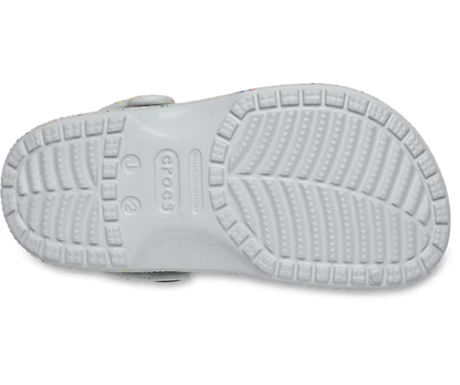Crocs Kids' Classic Glow Paint Splatter Clog ALT130