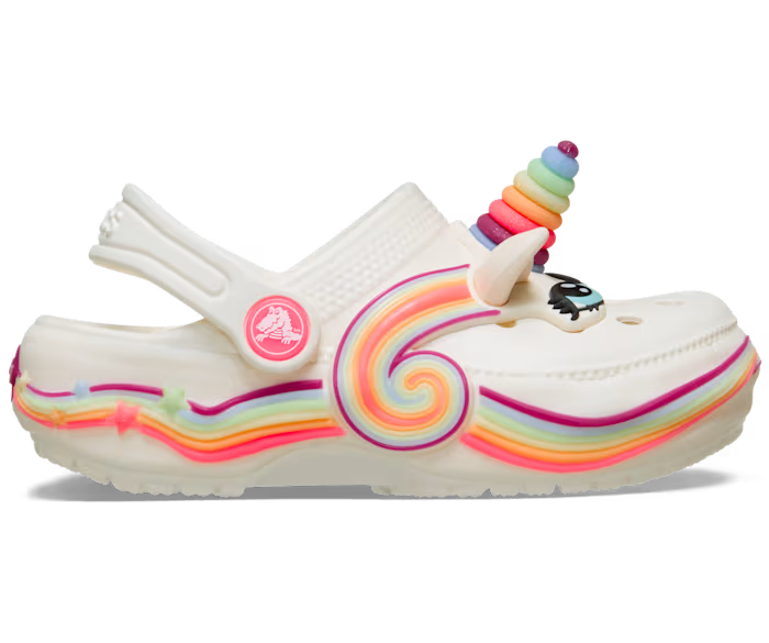 Crocs Toddler Classic IAM Unicorn Lights Clog ALT100