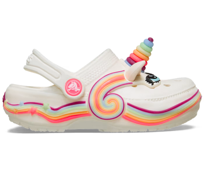 Crocs Toddler Classic IAM Unicorn Lights Clog ALT100