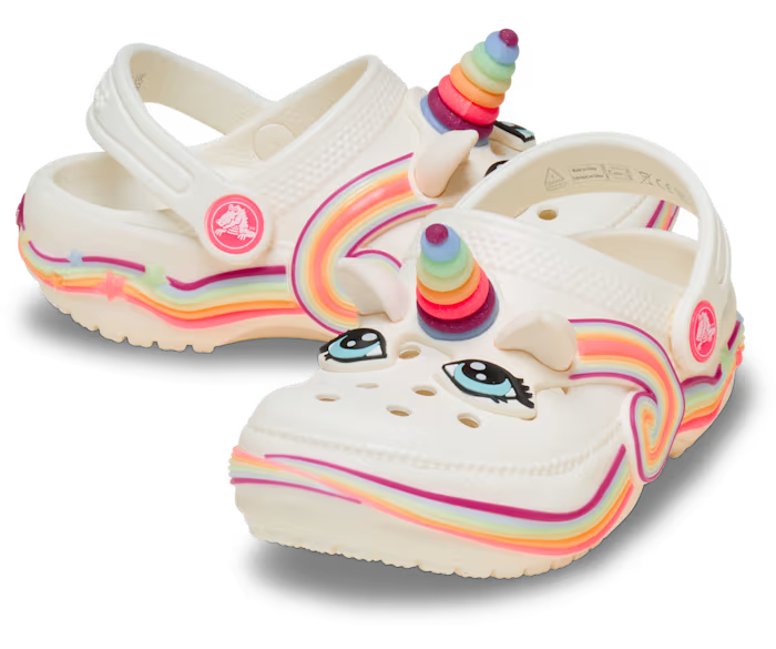 Crocs Toddler Classic IAM Unicorn Lights Clog ALT110