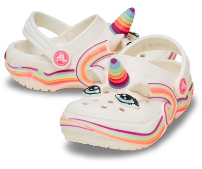 Crocs Toddler Classic IAM Unicorn Lights Clog ALT110