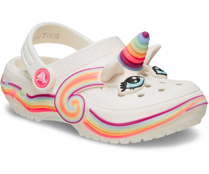 Crocs Toddler Classic IAM Unicorn Lights Clog ALT140