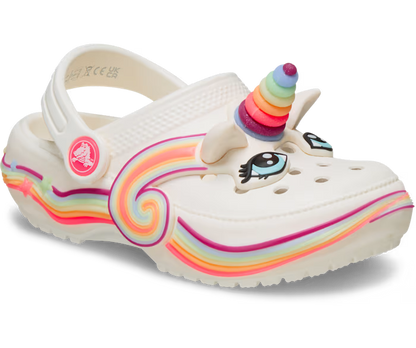 Crocs Toddler Classic IAM Unicorn Lights Clog ALT140