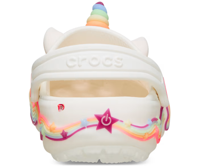 Crocs Toddler Classic IAM Unicorn Lights Clog ALT160
