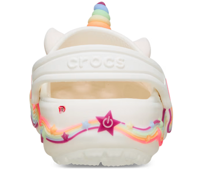 Crocs Toddler Classic IAM Unicorn Lights Clog ALT160