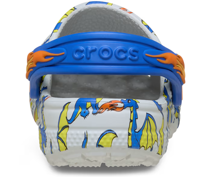 Crocs Toddler Classic Dragon Graphic Clog ALT160