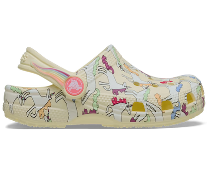 Crocs Toddler Classic Unicorn Graphic Clog ALT100
