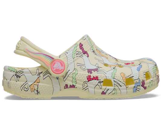 Crocs Toddler Classic Unicorn Graphic Clog ALT100