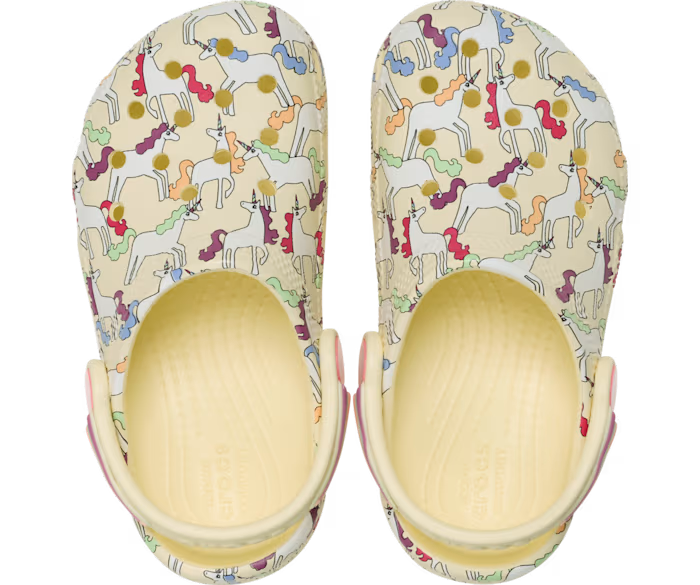 Crocs Toddler Classic Unicorn Graphic Clog ALT120