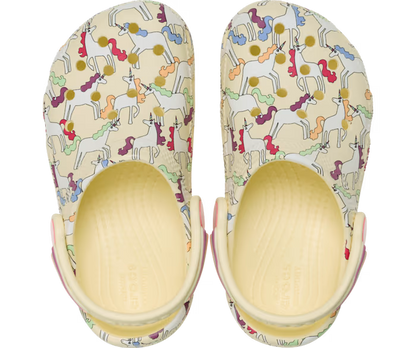 Crocs Toddler Classic Unicorn Graphic Clog ALT120