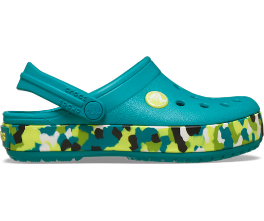 Crocs Toddler Crocband Glow Confetti Band Clog ALT100