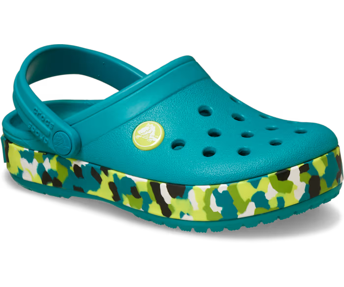 Crocs Toddler Crocband Glow Confetti Band Clog ALT140