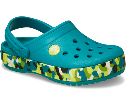 Crocs Toddler Crocband Glow Confetti Band Clog ALT140