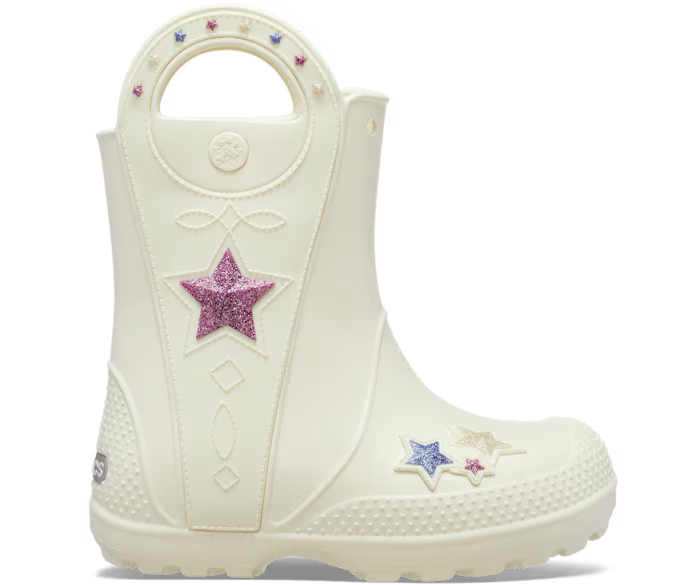 Crocs Kids' Handle It Western Metallic Boot ALT100