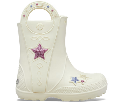 Crocs Kids' Handle It Western Metallic Boot ALT100