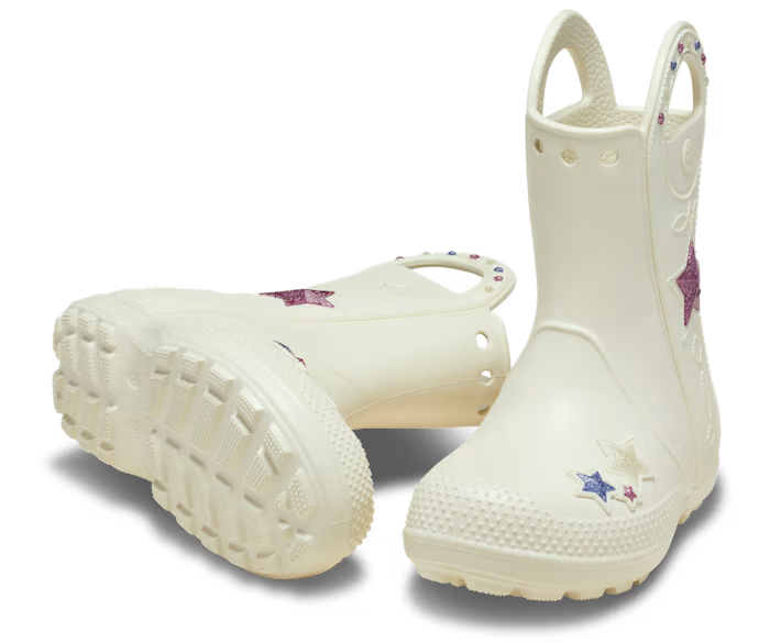 Crocs Kids' Handle It Western Metallic Boot ALT110