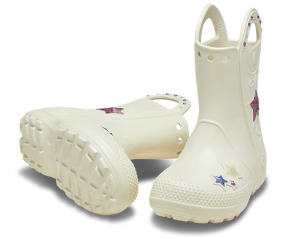 Crocs Kids' Handle It Western Metallic Boot ALT110