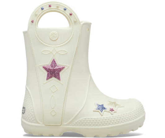 Crocs Toddler Handle It Western Metallic Boot ALT100