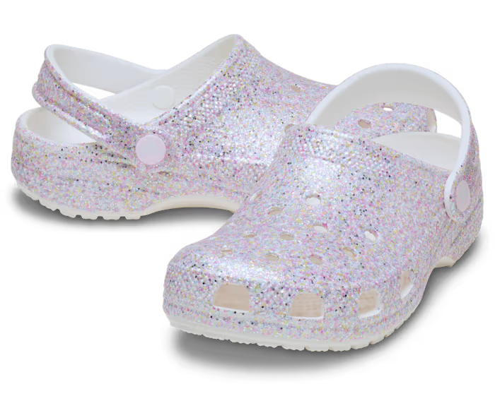 Crocs Kids' Classic Fantasy Glitter Clog ALT110