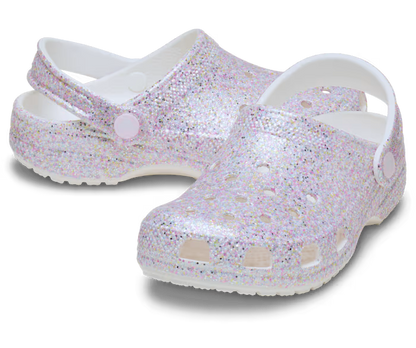 Crocs Kids' Classic Fantasy Glitter Clog ALT110