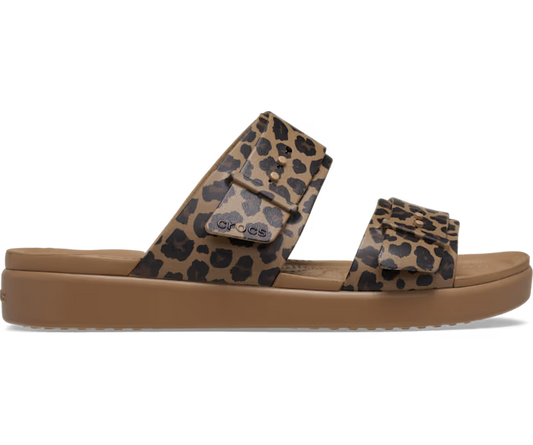 Crocs Brooklyn Buckle Low Low Animal Sandal ALT100