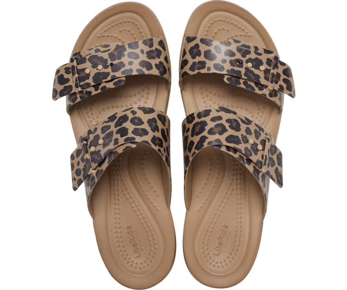 Crocs Brooklyn Buckle Low Low Animal Sandal ALT120