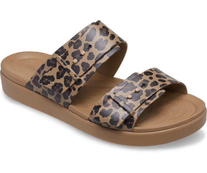 Crocs Brooklyn Buckle Low Low Animal Sandal ALT140