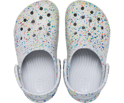 Crocs Toddler Classic Glow Paint Splatter Clog ALT120