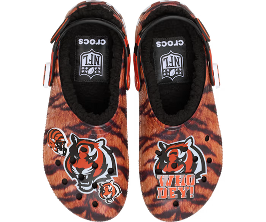 Crocs NFL Cincinnati Bengals Classic Lined Clog ALT100