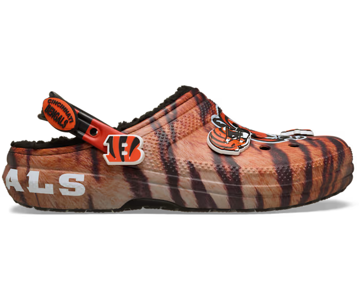 Crocs NFL Cincinnati Bengals Classic Lined Clog ALT120