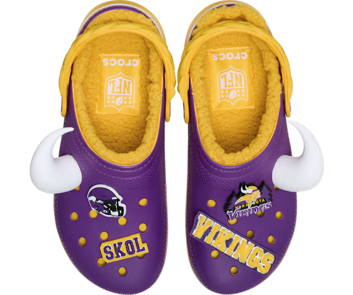 Crocs NFL Minnesota Vikings Classic Lined Clog ALT100