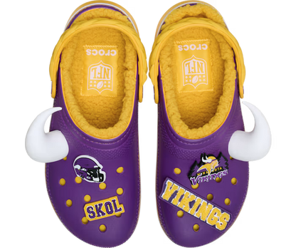Crocs NFL Minnesota Vikings Classic Lined Clog ALT100