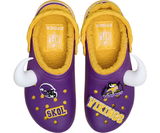 Crocs NFL Minnesota Vikings Classic Lined Clog ALT100