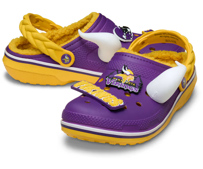 Crocs NFL Minnesota Vikings Classic Lined Clog ALT110