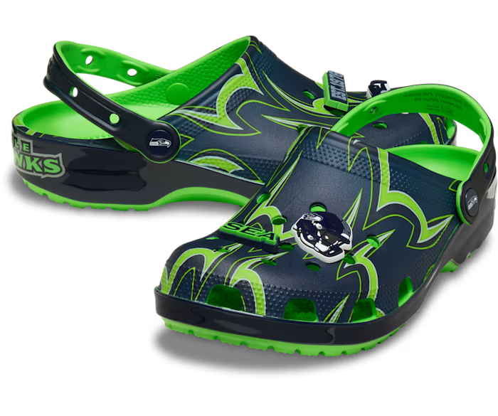 Crocs NFL Seattle Seahawks Classic Clog ALT110