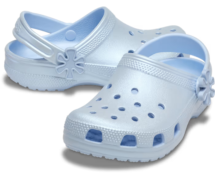 Crocs Kids' Classic Pearl Shine Clog ALT110
