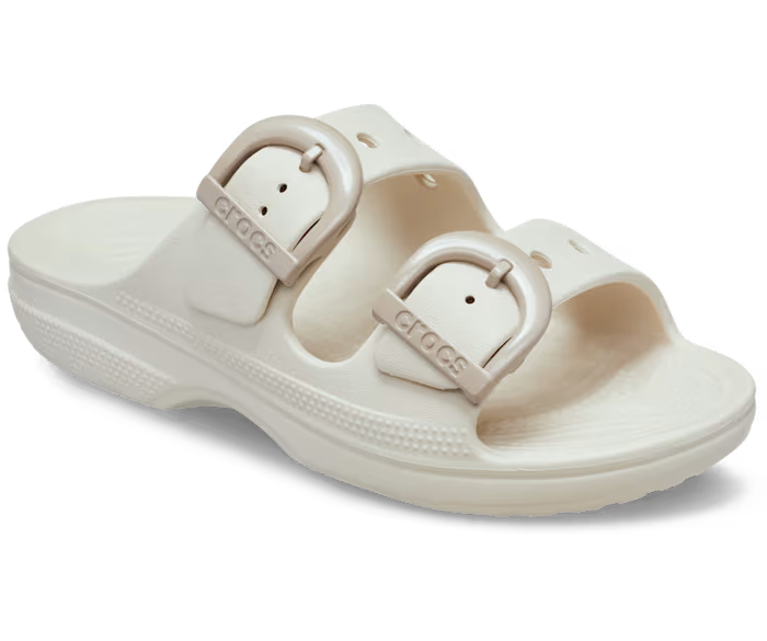 Crocs Women's Saturday Enamel Buckle Sandal ALT140