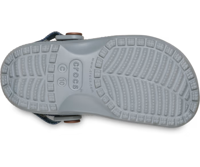 Crocs Toddler Classic Denim Adjustable Backstrap Clog ALT130