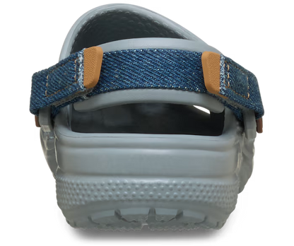 Crocs Toddler Classic Denim Adjustable Backstrap Clog ALT160