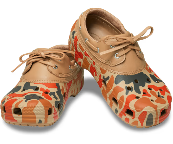 crocs-gallery-color:tan/shocking orange; color:Tan/Shocking Orange; alt:ALT110; file:212951_2NW-ALT110